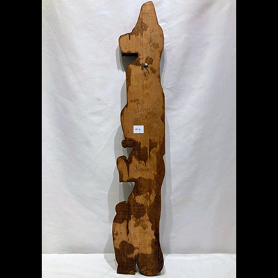 Woodcut - Beaver / Eagle 