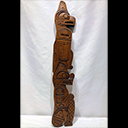 Woodcut - Beaver / Eagle