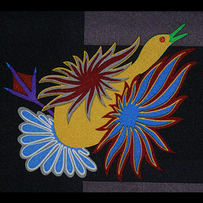 Inuit Art Scarf - Night Migration
