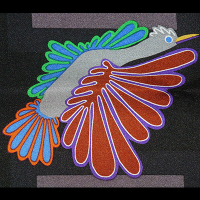 Inuit Art Scarf - Night Migration