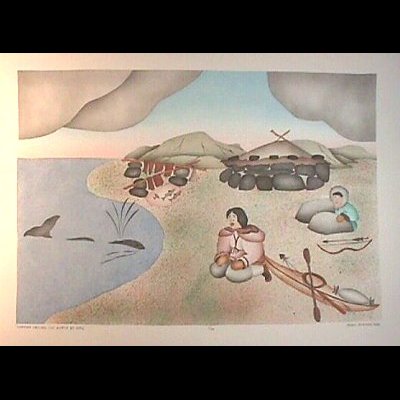  Shaman calling the Whale by Song