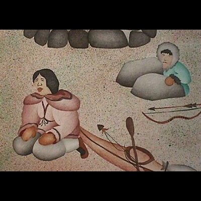  Shaman calling the Whale by Song