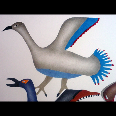  Three Snow Geese