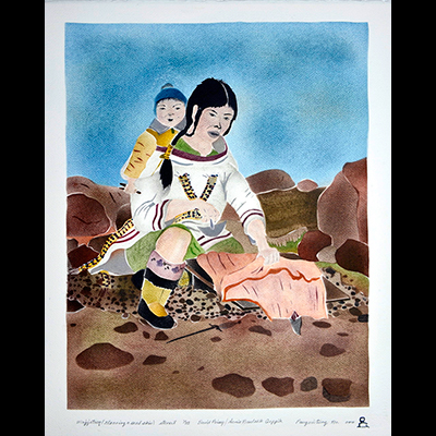  Majjaturq ( Cleaning a Sealskin )