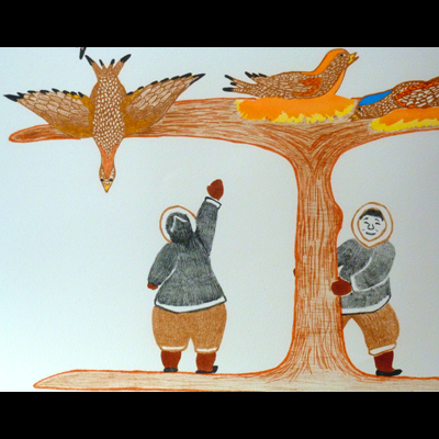  Children Playing with Birds