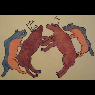  Wolf Hunting for Caribou